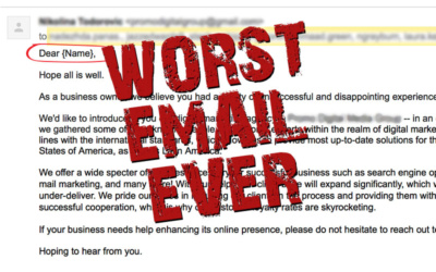 When Email Marketing Goes Wrong