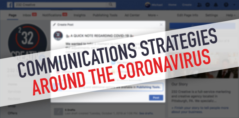 Communications Strategies Around The Coronavirus